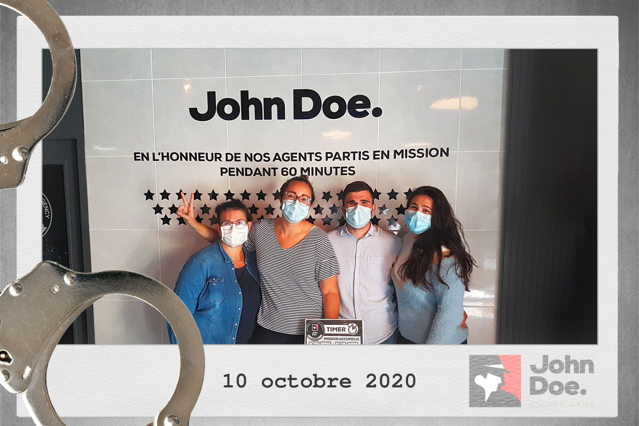 Escape Game Nantes - Blue Castle Prison - John Doe