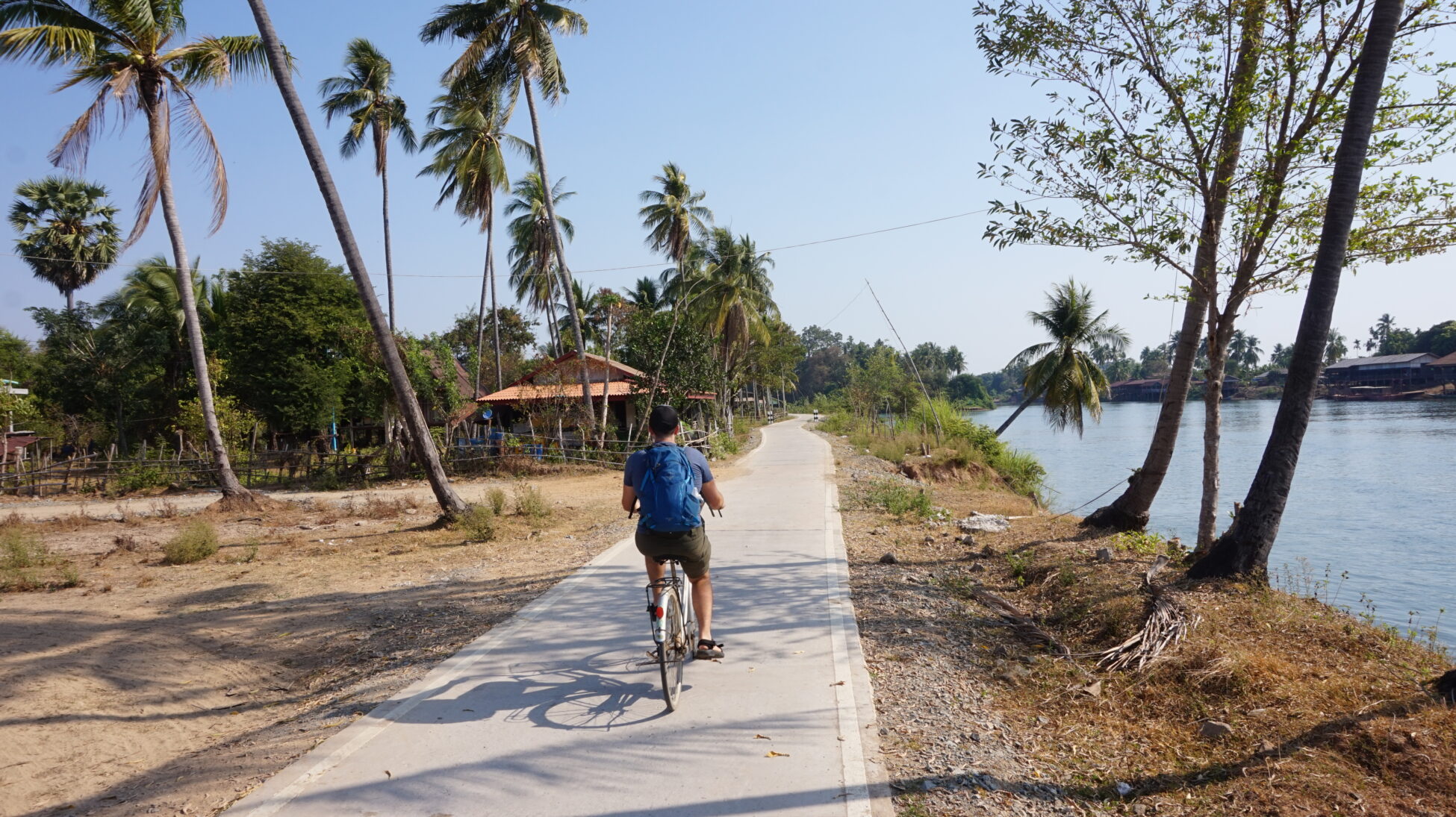 Tour à vélo dans les 4000 îles au Laos au bord du Mékong