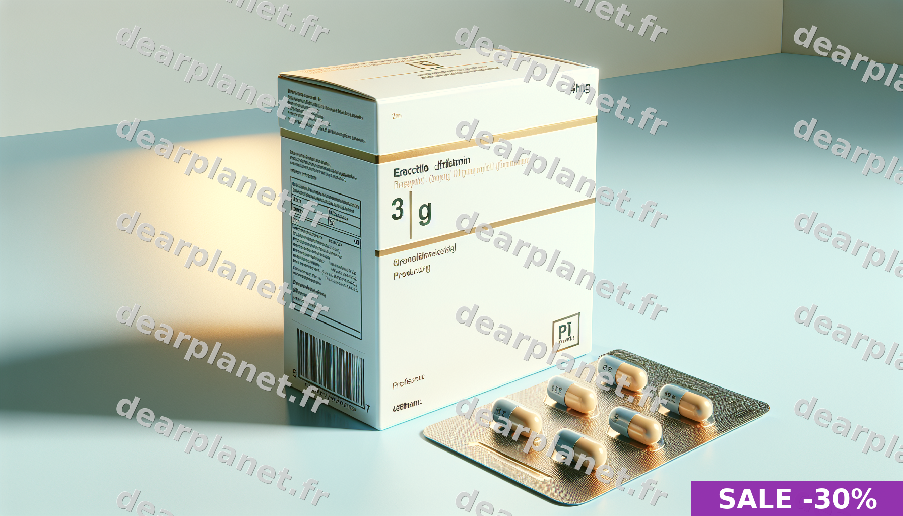 Promo Viagra 25mg en France métropolitaine — 0,24€ le comprimé : Stock limité