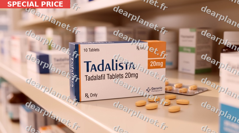 Tadalista 60mg : Tadalafil pour dysfonction érectile : Livraison à Nice